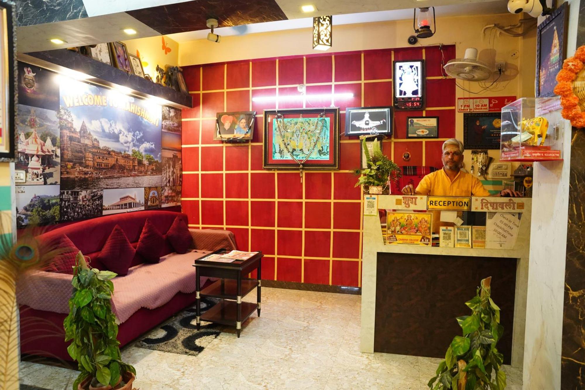 Hotel Mahishmati Palace Maheshwar Buitenkant foto